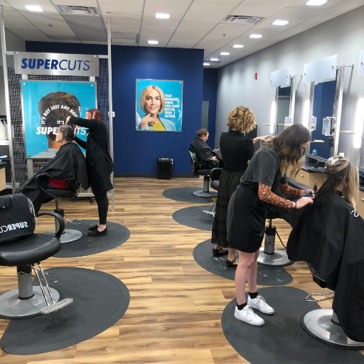 Supercut salons are pristine, fresh, and bright.