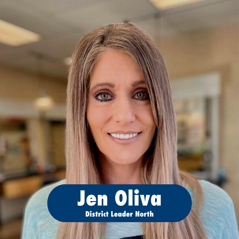 Jen Oliva is the district leader for the North managing three Supercuts for DIRICH Enterprises.